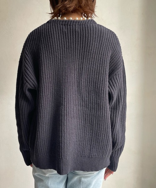 DouDou（ドゥドゥ）の「【一部WEB限定カラー】AWパールニットカーディガン（カーディガン/ボレロ・レディース・ベージュ/チャコールグレー/ブラック/グレイッシュベージュ/ライトベージュ・FREE）」の17枚目の写真