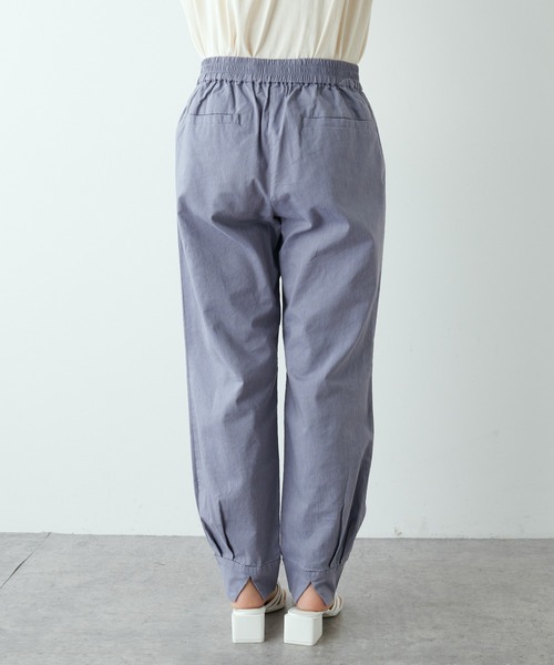 PUAL CE CIN（ピュアルセシン）の「綿麻ストレッチジョガーパンツ（その他パンツ・レディース・ブラック/ベージュ/グレー・FREE）」の19枚目の写真