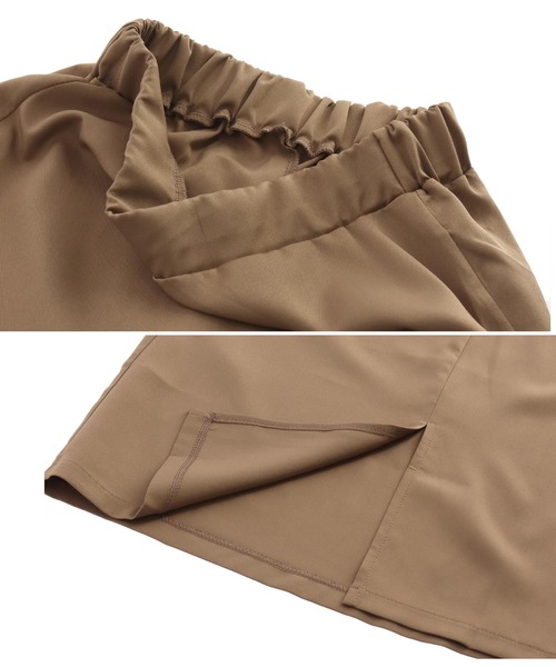 ANAP(アナップ)の「バックスリットロングスカート(スカート・レディース・ブラック/モカ/ライトベージュ・FREE)」の9枚目の写真