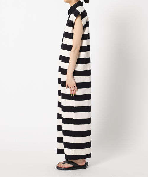 Spick & Span Hardy Noirストライプロングワンピース Edit Sheen ストライプシャツロングワンピース | 人気レディース