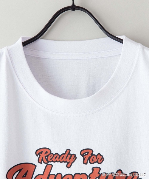 OUTDOOR PRODUCTS（アウトドアプロダクツ）の「【OUTDOOR PRODUCTS/アウトドアプロダクツ】「おさるのジョージ」 ロンT（Tシャツ/カットソー・メンズ・ホワイト/ブラック/ダークグリーン/パープル・MEDIUM/LARGE/X-LARGE）」の9枚目の写真