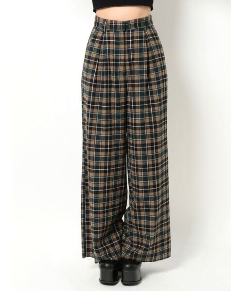 EMODA（エモダ）の「ウールブレンドワイドパンツ（その他パンツ・レディース・グレー/その他/ベージュ・SMALL/MEDIUM）」の16枚目の写真