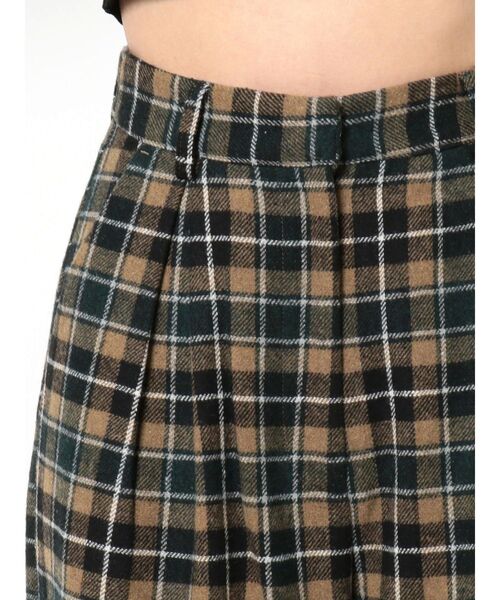 EMODA（エモダ）の「ウールブレンドワイドパンツ（その他パンツ・レディース・グレー/その他/ベージュ・SMALL/MEDIUM）」の19枚目の写真