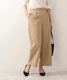 DRESKIP | 【洗える】綿混ツイルワイドパンツ(その他パンツ)