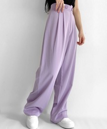 High waist color slacks / ハイウエストカラースラックス