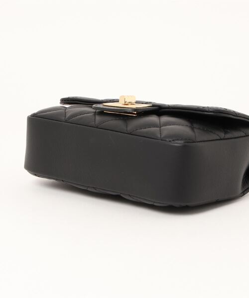 BARNYARDSTORM（バンヤードストーム）の「BARNYARDSTORM / AULENTTIキルトBAG2（ショルダーバッグ・レディース・ブラック/ベージュ・FREE）」の16枚目の写真