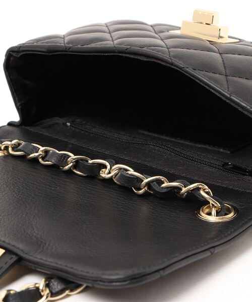 BARNYARDSTORM（バンヤードストーム）の「BARNYARDSTORM / AULENTTIキルトBAG2（ショルダーバッグ・レディース・ブラック/ベージュ・FREE）」の17枚目の写真