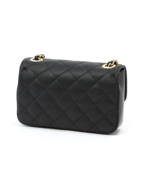 BARNYARDSTORM（バンヤードストーム）の「BARNYARDSTORM / AULENTTIキルトBAG2（ショルダーバッグ・レディース・ブラック/ベージュ・FREE）」の13枚目の写真