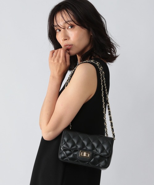 BARNYARDSTORM（バンヤードストーム）の「BARNYARDSTORM / AULENTTIキルトBAG2（ショルダーバッグ・レディース・ブラック/ベージュ・FREE）」の20枚目の写真