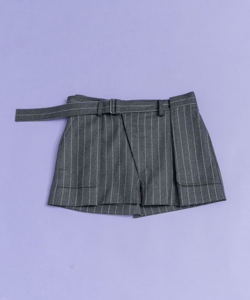 MAISON SPECIAL（メゾンスペシャル）の「ラップレイヤードスウェットパンツ【MAISON SPECIAL/メゾンスペシャル】（スウェットパンツ・レディース・ブラック/グレー・FREE）」の13枚目の写真