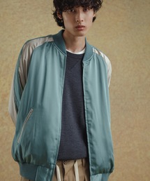 【WEB限定】スカジャン "EUPHORIA" 刺繍 ジャケット/ジップブルゾン/ユニセックス