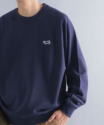 PENNEYS | *【SHIPS別注】PENNEYS: FOX ロゴ ワッペン ラグランスリーブ スウェット (トレーナー)(スウェット)