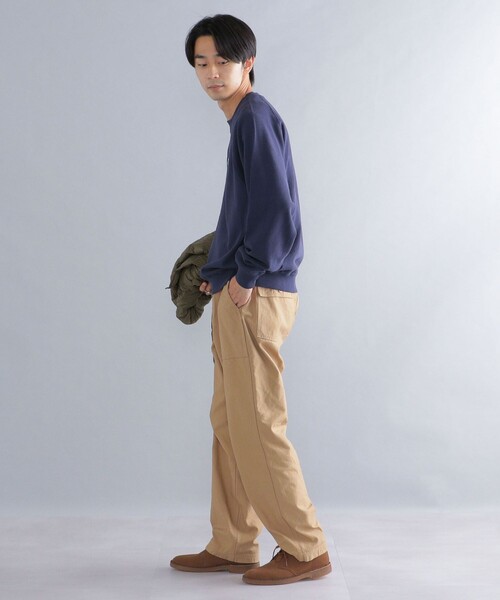 PENNEYS(ぺニーズ)の「*【SHIPS別注】PENNEYS: FOX ロゴ ワッペン ラグランスリーブ スウェット (トレーナー)(スウェット・メンズ・ブラック/ライトグレー/ネイビー/ブラウン・SMALL/MEDIUM/LARGE/X-LARGE)」の15枚目の写真