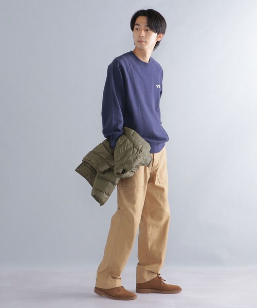 PENNEYS(ぺニーズ)の「*【SHIPS別注】PENNEYS: FOX ロゴ ワッペン ラグランスリーブ スウェット (トレーナー)(スウェット・メンズ・ブラック/ライトグレー/ネイビー/ブラウン・SMALL/MEDIUM/LARGE/X-LARGE)」の17枚目の写真