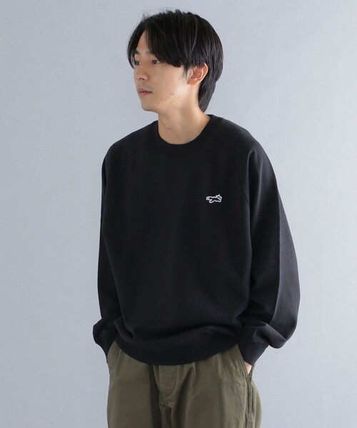 セール】*【SHIPS別注】PENNEYS: FOX ロゴ ワッペン ラグラン