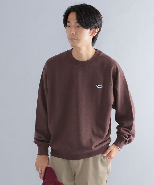 セール】*【SHIPS別注】PENNEYS: FOX ロゴ ワッペン ラグラン