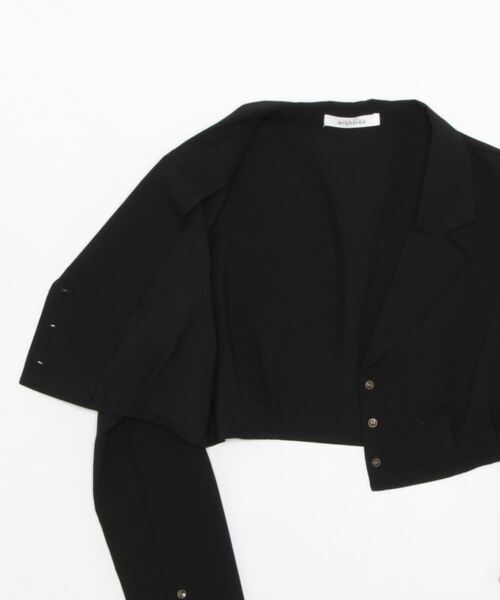 archives（アルシーヴ）の「長袖コンパクトシャツジャケット（シャツ/ブラウス・レディース・ブラック/アイボリー/ブラウン・MEDIUM）」の22枚目の写真