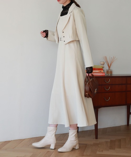 archives（アルシーヴ）の「長袖コンパクトシャツジャケット（シャツ/ブラウス・レディース・ブラック/アイボリー/ブラウン・MEDIUM）」の20枚目の写真