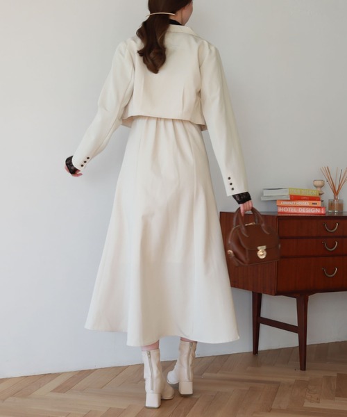 archives（アルシーヴ）の「長袖コンパクトシャツジャケット（シャツ/ブラウス・レディース・ブラック/アイボリー/ブラウン・MEDIUM）」の18枚目の写真