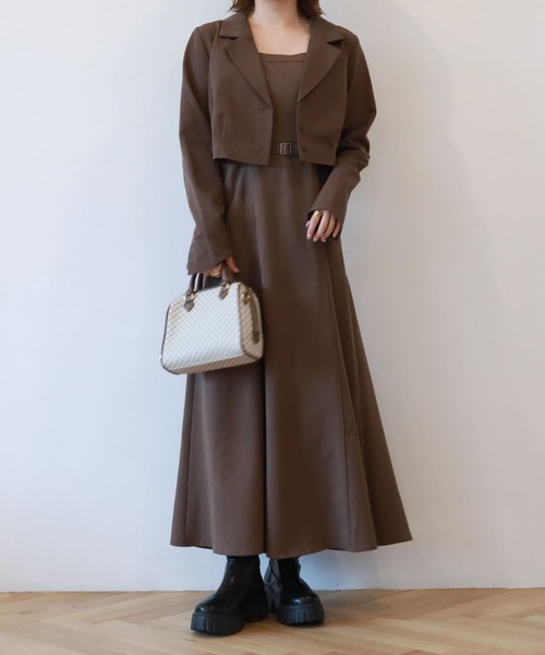 archives（アルシーヴ）の「長袖コンパクトシャツジャケット（シャツ/ブラウス・レディース・ブラック/アイボリー/ブラウン・MEDIUM）」の7枚目の写真