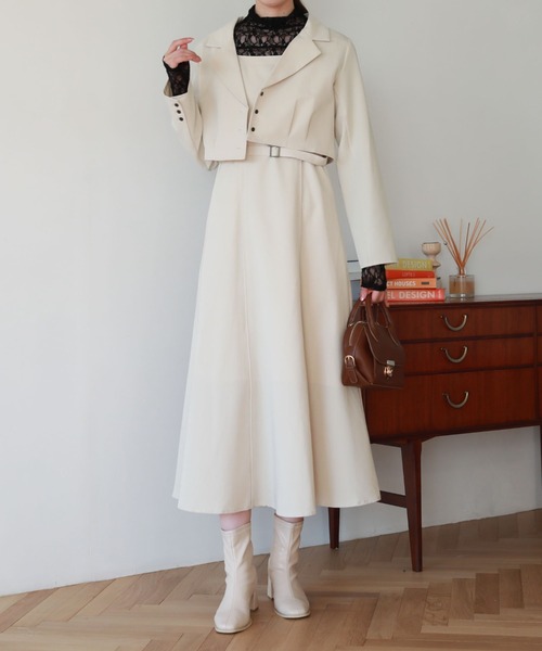 archives（アルシーヴ）の「長袖コンパクトシャツジャケット（シャツ/ブラウス・レディース・ブラック/アイボリー/ブラウン・MEDIUM）」の12枚目の写真