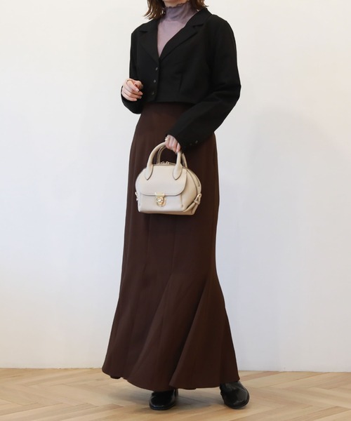 archives（アルシーヴ）の「長袖コンパクトシャツジャケット（シャツ/ブラウス・レディース・ブラック/アイボリー/ブラウン・MEDIUM）」の17枚目の写真