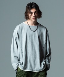 glamb（グラム）の「Fake Layered Wide CS / フェイクレイヤードワイドカットソー（Tシャツ/カットソー・メンズ）」