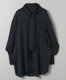 JEANASIS | ビンテージサテンボウタイブラウス/162557(シャツ/ブラウス)