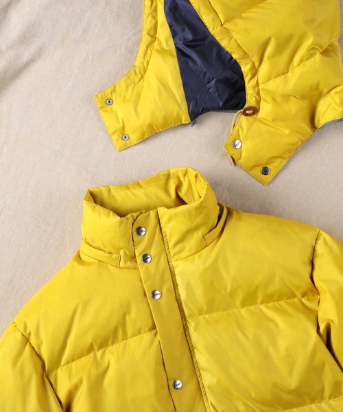 CAMP7（キャンプセブン）の「【CAMP7】レトロダウンジャケット（ダウンジャケット/コート・メンズ・オレンジ/グリーン/ブルー/イエロー/ネイビー/レッド・L/XL/M）」の17枚目の写真