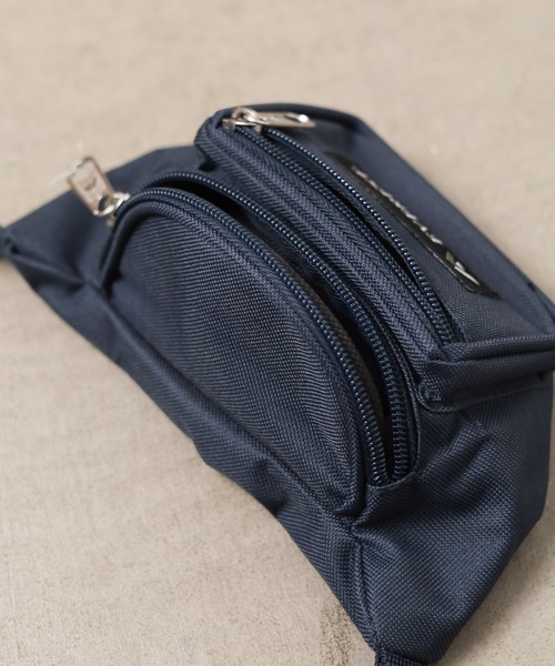 EVEREST（エベレスト）の「《EVEREST》Signature waist pack（ボディバッグ/ウエストポーチ・キッズ・ブラック/ライトグリーン/ネイビー/ローズ/ダークパープル・FREE）」の10枚目の写真