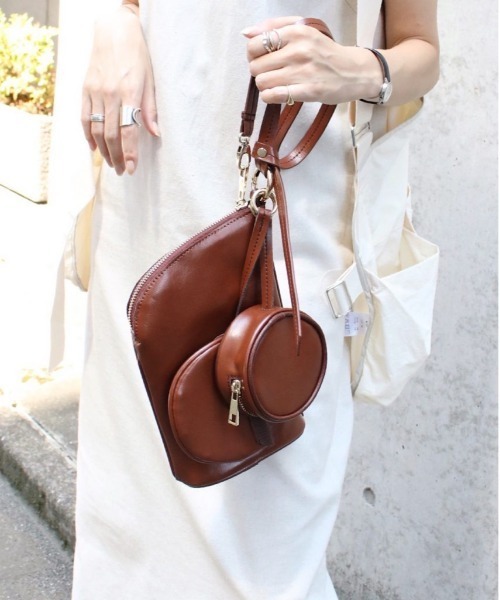 atneK(アトネック)の「【atneK by Scrap Book】3set ショルダー(ショルダーバッグ・レディース・ブラウン・FREE)」の6枚目の写真