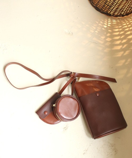 atneK(アトネック)の「【atneK by Scrap Book】3set ショルダー(ショルダーバッグ・レディース・ブラウン・FREE)」の14枚目の写真