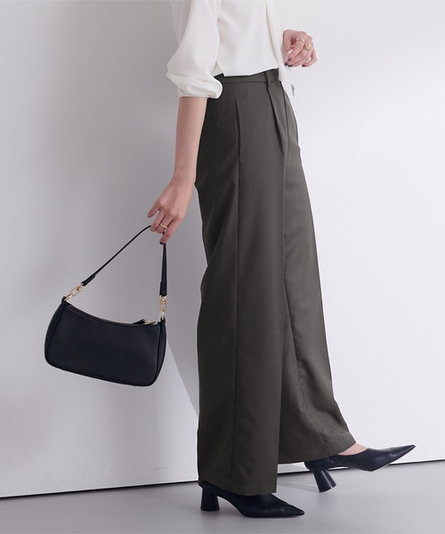 タックワイドスラックス