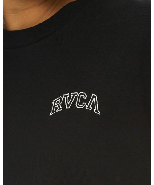 RVCA(ルーカ)の「RVCA レディース ARCHED FAKE RVCA LT ロングスリーブTシャツ【2022年秋冬モデル】/ルーカ長袖ロンT(Tシャツ/カットソー・レディース・ホワイト/ブラック・SMALL/MEDIUM/X-SMALL)」の8枚目の写真