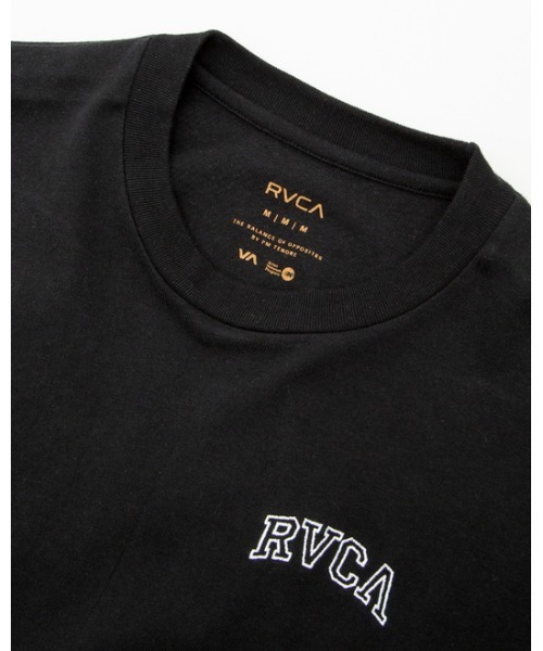 RVCA(ルーカ)の「RVCA レディース ARCHED FAKE RVCA LT ロングスリーブTシャツ【2022年秋冬モデル】/ルーカ長袖ロンT(Tシャツ/カットソー・レディース・ホワイト/ブラック・SMALL/MEDIUM/X-SMALL)」の9枚目の写真