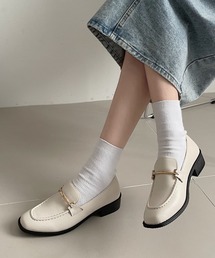 Shoes in Closet（シューズインクローゼット）の「軽量 やわらか スクエアトゥ ビット ローファー 2874（ローファー）」