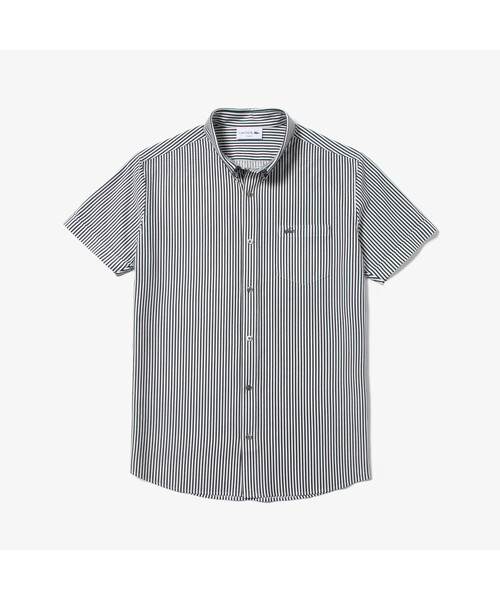 LACOSTE(ラコステ)の「半袖シャツ(シャツ/ブラウス・メンズ・ピンク・5)」の3枚目の写真