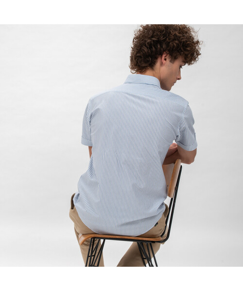 LACOSTE(ラコステ)の「半袖シャツ(シャツ/ブラウス・メンズ・ピンク・5)」の8枚目の写真