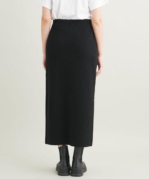 BEAUTY&YOUTH UNITED ARROWS（ビューティーアンドユースユナイテッドアローズ）の「【WEB限定】キャメルミックス タイトニットスカート -ウォッシャブル-（スカート・レディース・ブラック/グレー/ナチュラル・S/M）」の17枚目の写真