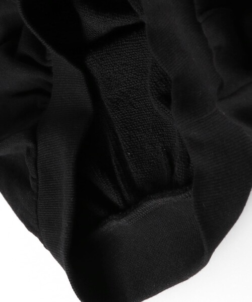 BRANSHES(ブランシェス)の「バックフリルチュニック(スウェット・キッズ・ブラック/ピンク・120/110/100/150/90/140/130)」の14枚目の写真