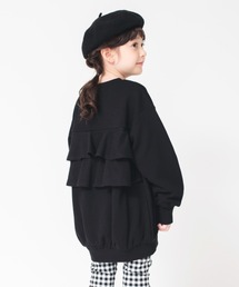 BRANSHES | バックフリルチュニック(スウェット)