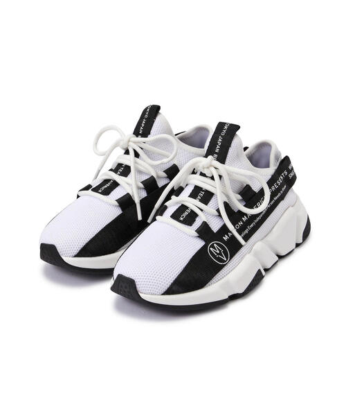 MAISON MAVERICK PRESENTS(メゾンマベリックプレゼンツ)の「MAISON MAVERICK PRESENTS(メゾン・マベリック・プレゼンツ)シューレースダッドスニーカー /MS2047(スニーカー・レディース・グレー/ブラック/ホワイト・22.5/23.5/24.0/24.5/23.0)」の4枚目の写真
