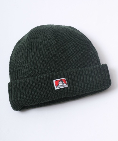 BEN DAVIS(ベンデイビス)の「BEN DAVIS/ベンデイビス MICRO LOGO KNITCAP ニットキャップ ビーニー(ニットキャップ/ビーニー・メンズ・ダークグリーン/ベージュ/ブラック/グレー/イエロー/オレンジ/チャコール/パープル/グリーン・FREE)」の5枚目の写真