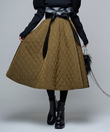 【Narcissus】キルティングフレアスカート