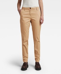 BRONSON MID WAIST SKINNY CHINO/ベーシックデザインミッドウエストスキニーチノパンツ