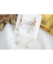 【Riko】メタル×鉱石ピアス(MA)
