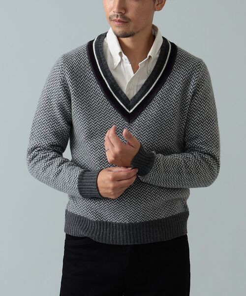 BEAMS F（ビームスエフ）の「MORGANO × BEAMS F / 別注 ヘリンボーン V