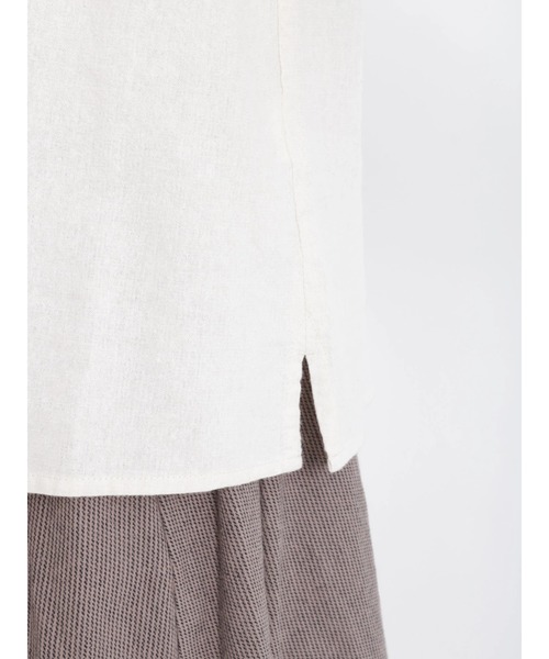 Samansa Mos2（サマンサ モスモス）の「レース重ね襟ブラウス（シャツ/ブラウス・レディース・ブラック/チャコール/キナリ・ﾌﾘ-）」の19枚目の写真