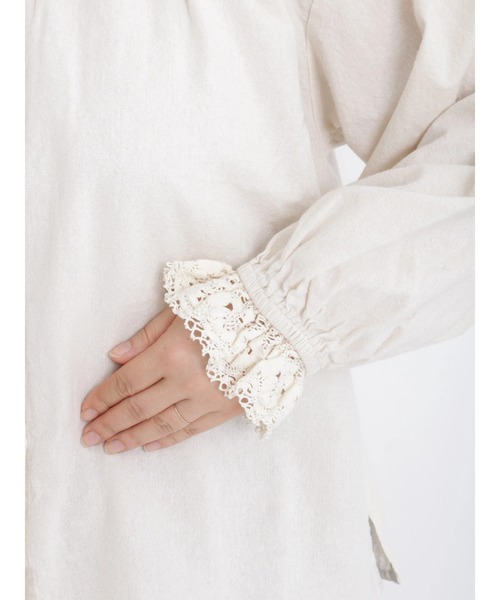 ぽろん★サマンサモスモス★ストライプ＊重ねレース襟＊フリル襟ブラウス シャツ・ブラウスの人気ランキング｜Samansa Mos2（サマンサ