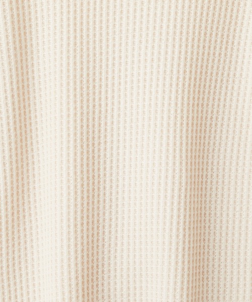 CIAOPANIC TYPY(チャオパニックティピー)の「【KIDS】【裏起毛】サーマル配色ステッチタートル(Tシャツ/カットソー・キッズ・イエロー/アイボリー/ブラック・S/M/L/XL/XXL)」の9枚目の写真